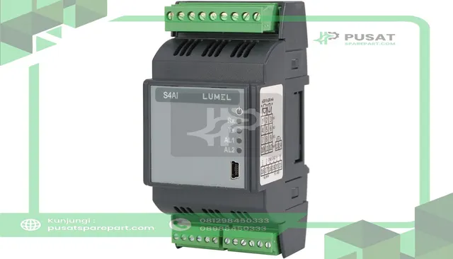 Sifam Tinsley S4AI 2100E0 S4AI I/O Module, Analog, DIN Rail Mt., 4x RTD/TC/150 mV, RS-485, 85-253V