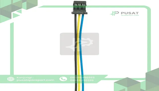NKK Switches AT713 Accessory,Receptacle Connector,19.7 In. Long,Connects to RS232C,Series FT
