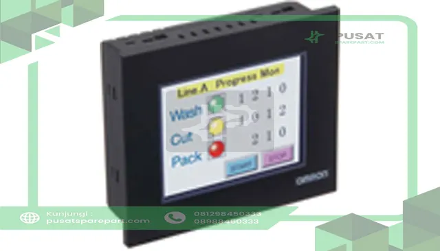 Omron Automation NV3Q-MR21 HMI 3.6" Touchscreen Monochrome 320x240 Pixels 24VDC CP1 Series