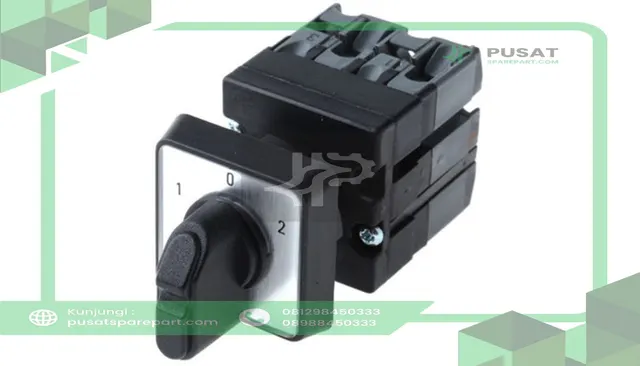 ABB OMU1PB 3 positions 60deg Rotary Switch, 400 V ac, 48 V dc, 10 A, Handle