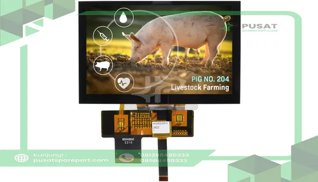 Newhaven Display International NHD-5.0-800480AF-ASXP-CTP 5.0 inch IPS TFT 800x480 px with Capacitive Touch