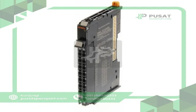 Omron Automation NX-AD4603 Analog Input Module, 8 ch, +/-10V, 1:8000 res, 250�s/ch, 12 mm, Push-In - gambar 2