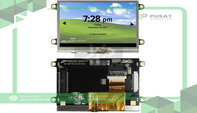 Newhaven Display International NHD-4.3-480272FT-CSXV-T HDMI TFT Module, 4.3in, Sunlight Readable, Premium, Touch, EVE2 Series