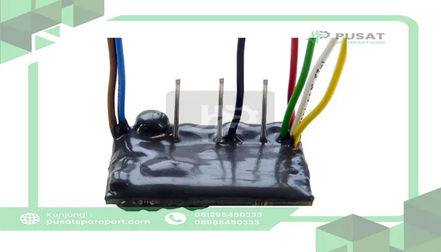 Bihl+Wiedemann BW2522 AS-i PCB Module, 43 mm x 30 mm, 2I/2O, connecting wires (100 mm) + contact pins