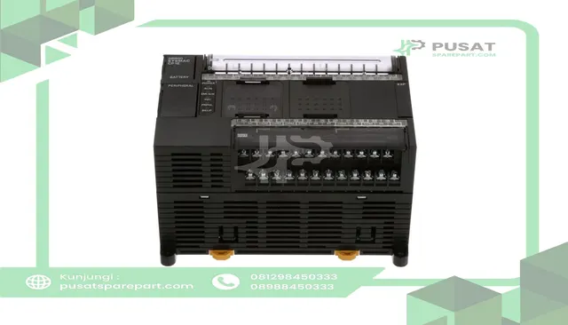 Omron Automation CP1E-N40DT-D 24In,16NPN DC PS RS232 - gambar 2