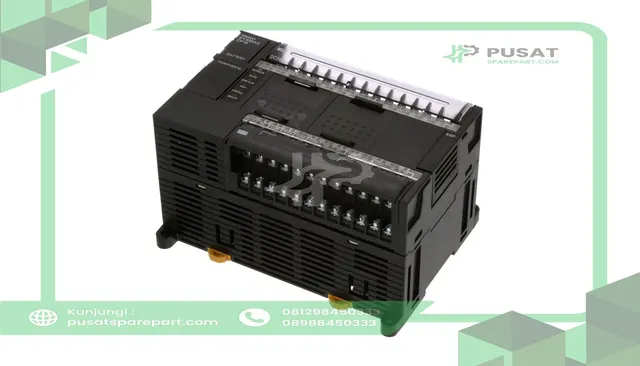 Omron Automation CP1E-N40DT-D 24In,16NPN DC PS RS232 - gambar 3