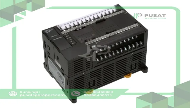 Omron Automation CP1E-N40DT-D 24In,16NPN DC PS RS232 - gambar 4