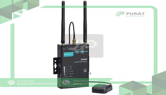 Moxa W6273-T-LX Compact,rugged,wireless computer with 3G/LTE,LAN,and 2 serial ports