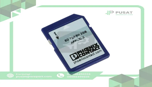 Phoenix Contact 2701190 Controller, SD Card; 2 GB lic. key SNMP, SQL, wireless, motion functions, etc. - gambar 2