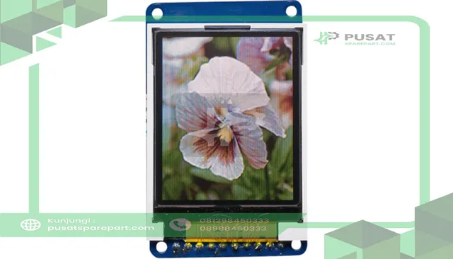 Adafruit Industries 358 Industrial Monitor, Color LCD TFT, 1.8 in, 128 x 160, Panel Mount