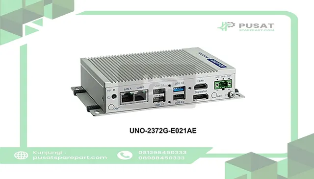 Advantech UNO-2372G-E021AE Embedded Automation Computer; E3845; 4G RAM w/2xLAN; 4xCOM; 1xmPCIe; 1xmSATA