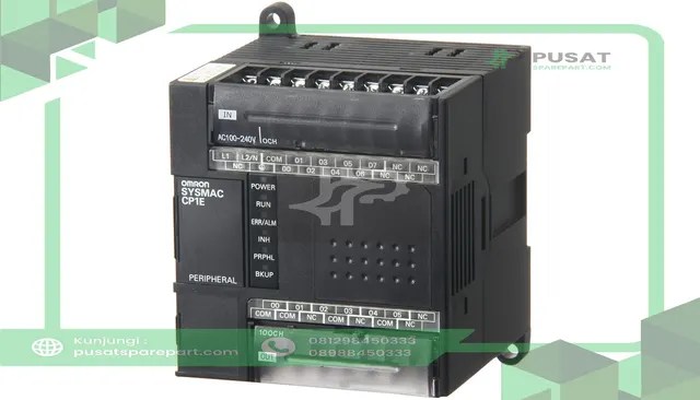 Omron Automation CP1E-E14DR-A CP1E Economy 8In, 6Relay, AC P