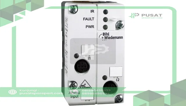 Bihl+Wiedemann BWU1963 AS-i Analog Input Module, IP65, M12, 2AI 0-10V