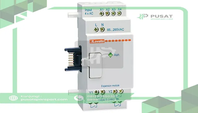 LOVATO Electric LRE08RA024 EXP.MODULE PROGRAM.RELAYS 4I/4O 24VAC