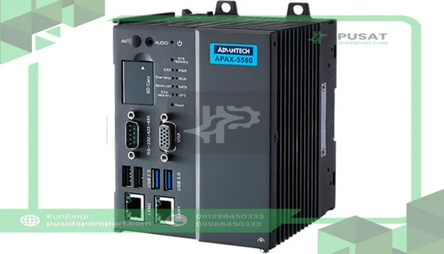 Advantech APAX-5580-4C3AE PC-based Controller, APAX w/ Celeron, DIN-Rail IPC