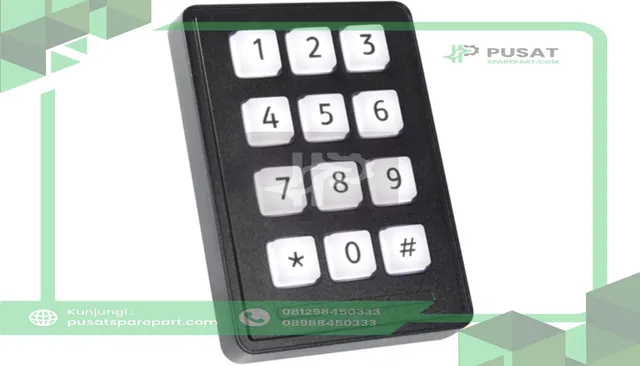 Storm Interface 7203-12TW203 Keypad;Rugged;12 Key;Illuminated;White w/Black Markings;IP65 Sealed