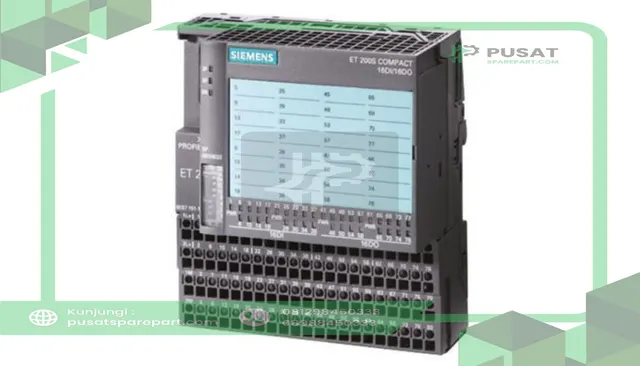 Siemens 6ES71511CA001BL0 PLC I/O Module SIMATIC ET 200S 32 x I/O, 24 V dc, 81 x 120 x 58 mm