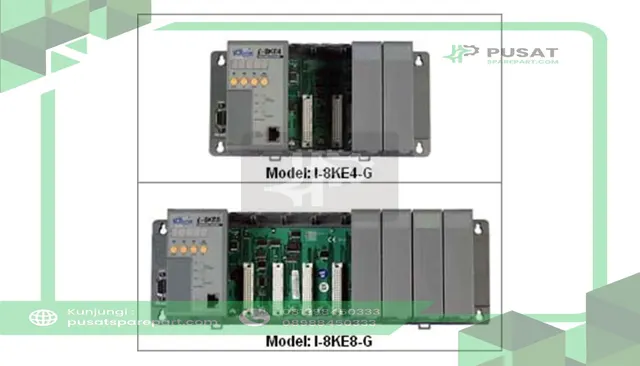 ICP I-8KE4-G PLC Expansion Module, 4 Ethernet I/O Slots, I-8000 Series