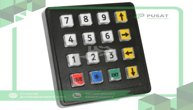 Storm Interface 7207-1610203 Keypad;Rugged;16 Key;Non-Illuminated;Includes Tile Set A:Arrows,#'s,Symbols;IP65