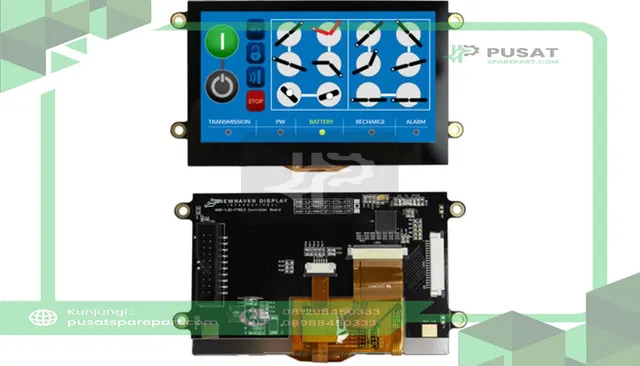Newhaven Display International NHD-4.3-480272FT-CSXV-CTP HDMI TFT Module, 4.3in, Sunlight Readable, Premium, Touch, EVE2 Series
