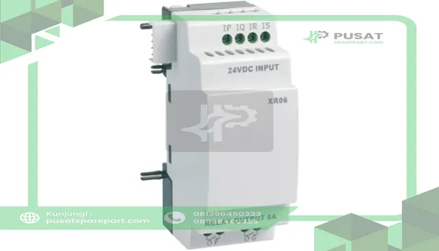 Crouzet 88970214 I/O Extension Module, XR06, 24VAC, 4 Input, 2 Relay Output