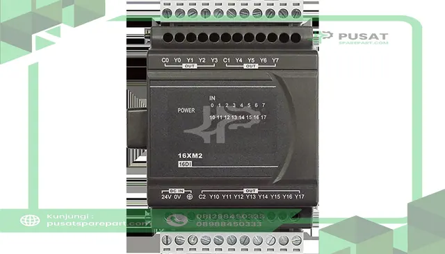 Delta Electronics DVP16XP211R DVP-ES2 I/O Module, 8DI/8DO , Relay output