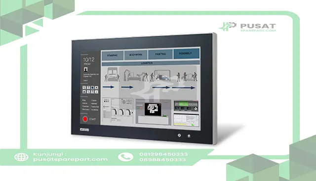 Advantech FPM-D12T-BE 12" Display Module, Resistive touch, IP66