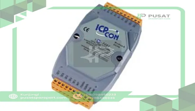 ICP M-7050 Modbus Version, 7 Digital input and 8 Digital Output Module, Sink