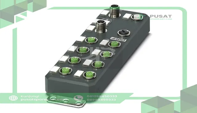 Phoenix Contact 2701503 PLC Expansion Module, Digital 4 Inputs 8 Outputs M12, 24 VDC, Axioline E Series