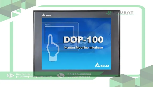 Delta Electronics DOP-115MX DOP-100 Series, 15" Dual-Core Advanced Multimedia HMI with Dual Ethernet Ports