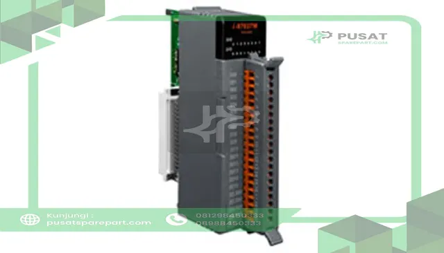 ICP I-87037W-G PLC Expansion Module, 16 Isolated Digital Source Output, Gray, I-87KW Series