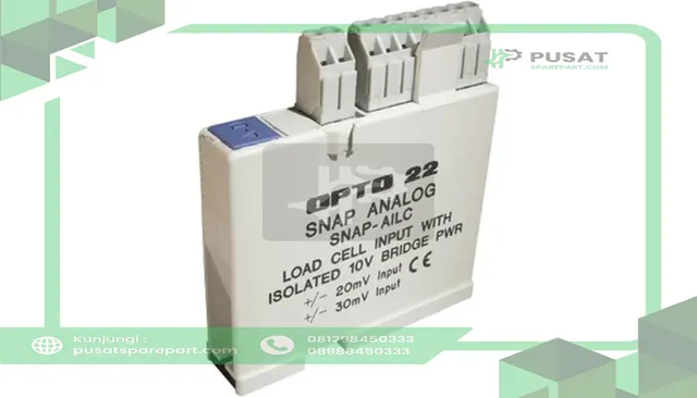 Opto 22 SNAP-AILC Module,Input,Analog,2/3,Sup-V 24VDC,40/115mA Cur-In,SNAP Series Series,PCB Mnt