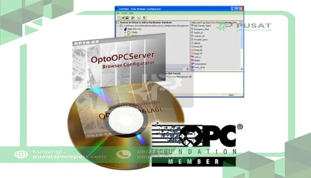 Opto 22 OPTOOPCSERVER Software; OPC 2.0-Compliant Server; SNAP PAC