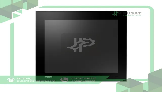 Advantech FPM-715-R9AE Ind Monitor, 15", Resistive Touchscreen, Direct-VGA, DVI Ports, 10-30V