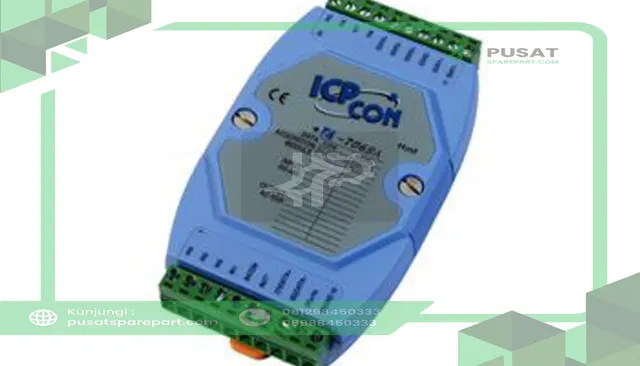 ICP I-7063A 8 Isolated Digital Input & 3 AC-SSR Relay Output Module