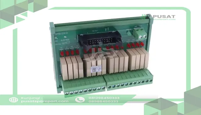 Delta Electronics UB-10-OR16A I/O Terminal Module - 16 Point Digital Output Module, Relay Output (For NPN Out
