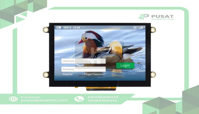 Newhaven Display International NHD-5.0-HDMI-N-RSXP-CTU Display, 5.0 IN. diagonal, IPS, HDMI, 800x480 Resolution,TFT with CapTouch Pane