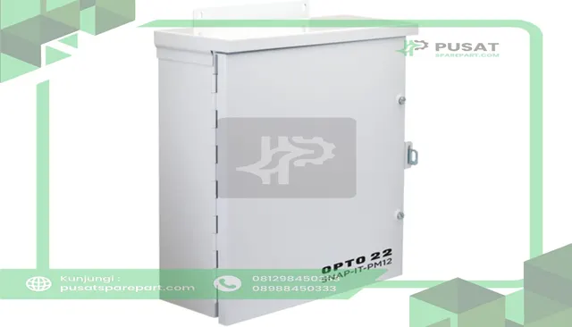 Opto 22 SNAP-IT-PM12 SNAP PAC System 12-module enclosure, NEMA 3R, metal, panel-mounted