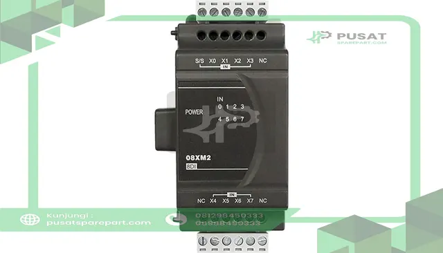 Delta Electronics DVP08XN211R DVP-ES2 I/O Module, 8DO, Relay output