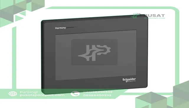 Schneider Electric HMISTM6400 7"W 800 x 480 pixel 16M colors display with analog signal touch panel, COM1 RS