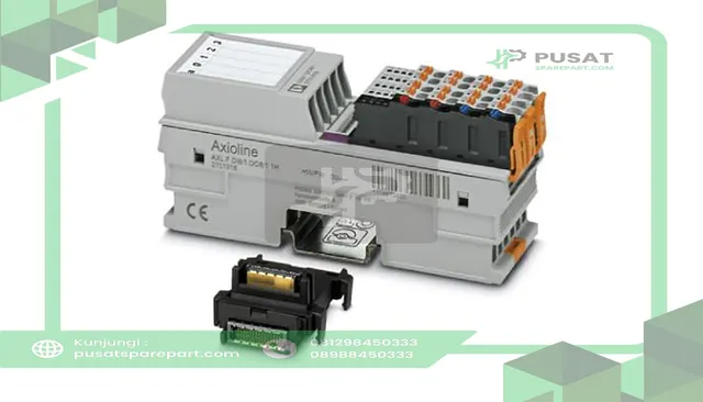 Phoenix Contact 2702017 PLC Expansion Module, XC, 8 Digital Inputs, 24 VDC, Axioline F Series