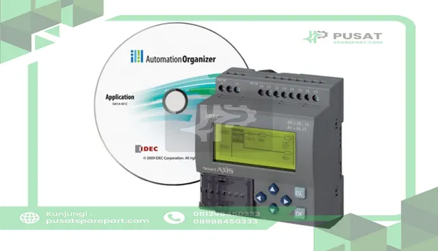 IDEC Corporation KIT-SMART-12-HAC SmartAXIS Starter Kit 12I/O AC with Display/Keypad, USB Cable and Software