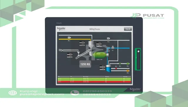 Schneider Electric HMIDT642 Harmony GTU Universal Touchscreen HMI 12.1" 1024 x 768 Pixel 16M Colors LCD