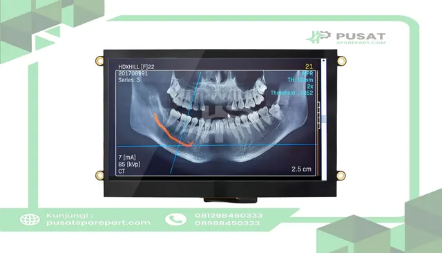 Newhaven Display International NHD-7.0-800480FT-CSXP-CTP Display,7in IPS EVE2 TFT with Cap Touch, 800 x 480, LCD, SPI, D-SPI, Q-SPI