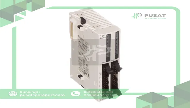 Schneider Electric TM2DDO32TK M238 Discrete Iinput Module, 32 Out, Source, HE10 Connector, Twido Series - gambar 3