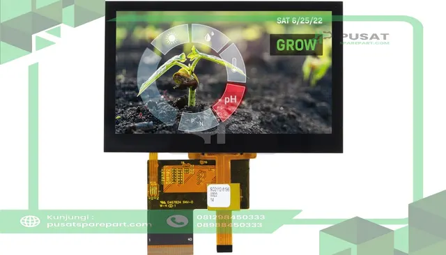 Newhaven Display International NHD-4.3-480272EF-ASXP-CTP 4.3 inch IPS TFT 480x272 px with Capacitive Touch