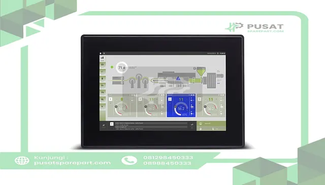 EXOR EX710G HMI Touchscreen Jmobile 10.1" WideScreen TFT 1280 x 800