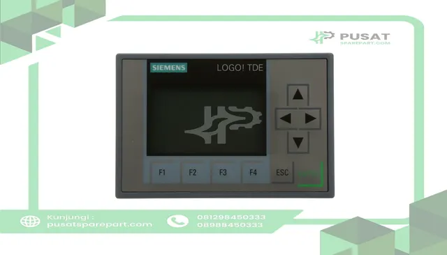 Siemens 6ED10554MH080BA0 PLC Accessories, Text Display, 6 Lines 3 Color 2 Ethernet Ports, Logo 8 Series - gambar 3