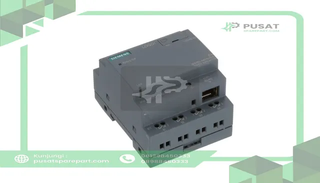 Siemens 6ED10522MD080BA0 PLC, Logic Controller, 12/24V Relay,8 DI (4AI)/4 DO, RJ45, W/O DI, Logo 8 Series