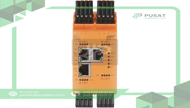 ifm efector AL1900 IO module, CabinetLine, Profinet, 3 Ethernet ports, 16 inputs/8 output